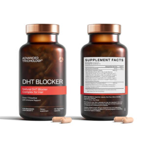 Viên Uống Hỗ Trợ Mọc Râu Tóc DHT Blocker Advanced Trichology (120 Viên) - Giải Pháp Kiểm Soát DHT Hoàn Hảo Nhất
