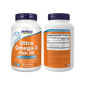 Viên Uống Now Omega 3 Ultra 180 Viên - Dầu Cá Cao Cấp Tinh Khiết